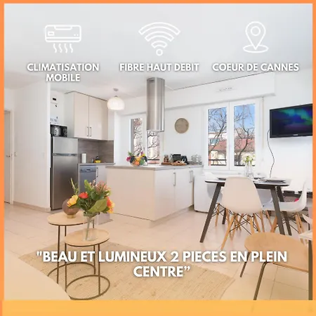 Le Calmette By Apirent #Central #Lumineux #Calme #Wifi Cannes Extérieur photo